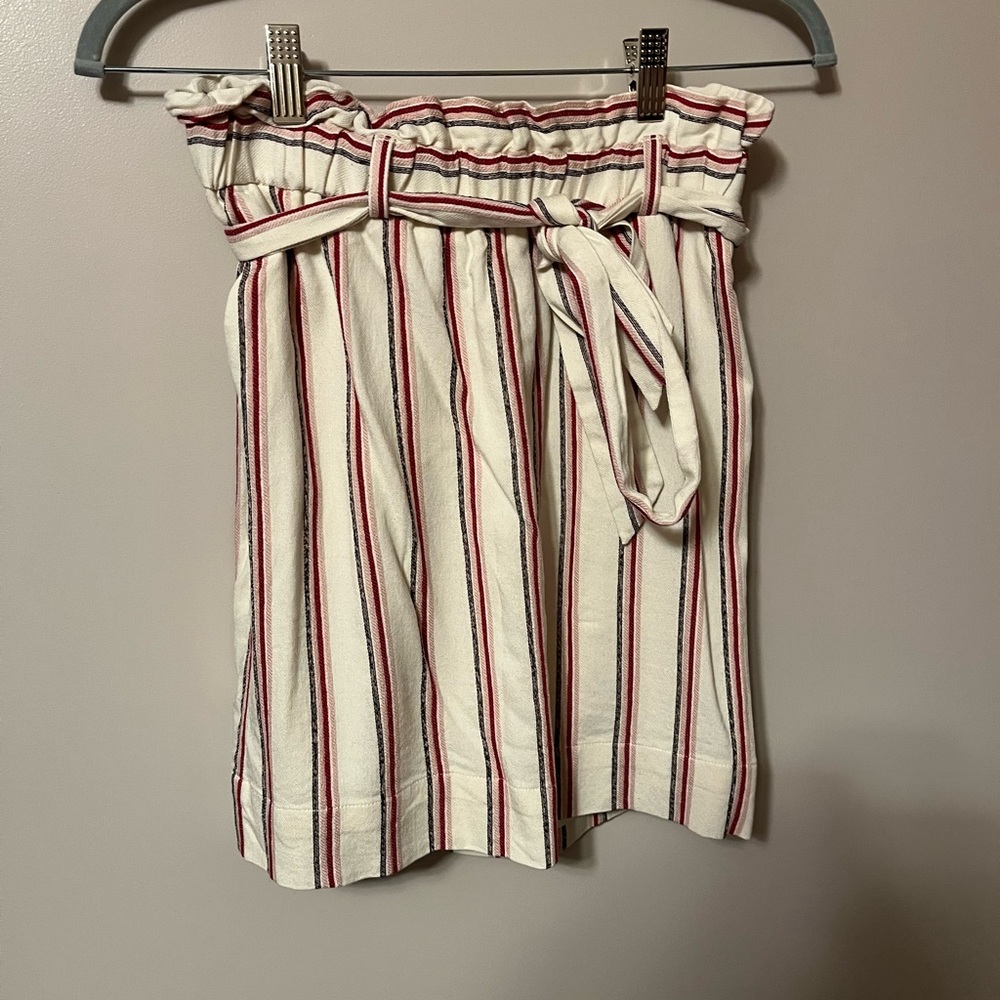 Striped Express Mini Skirt w/ Pockets